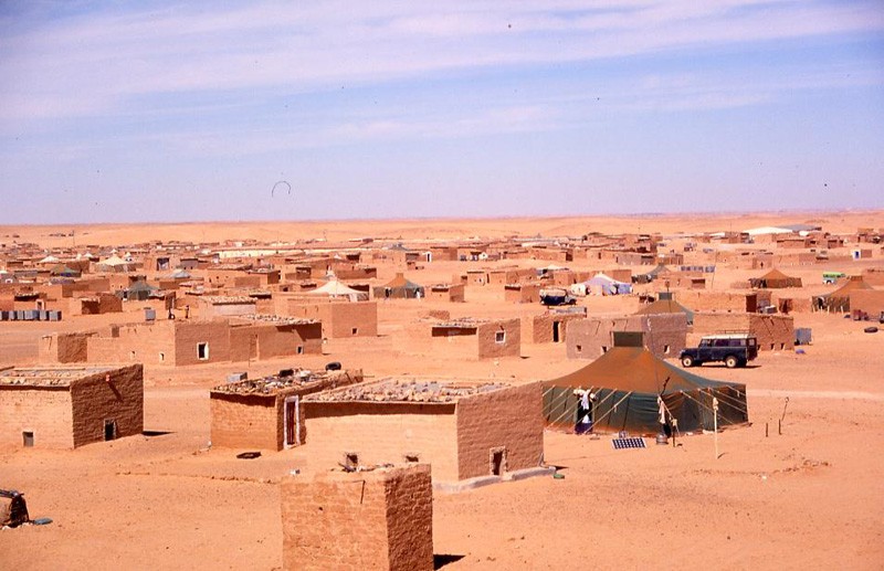 Camp-Sahraoui-à-Tindouf-en-Algerie